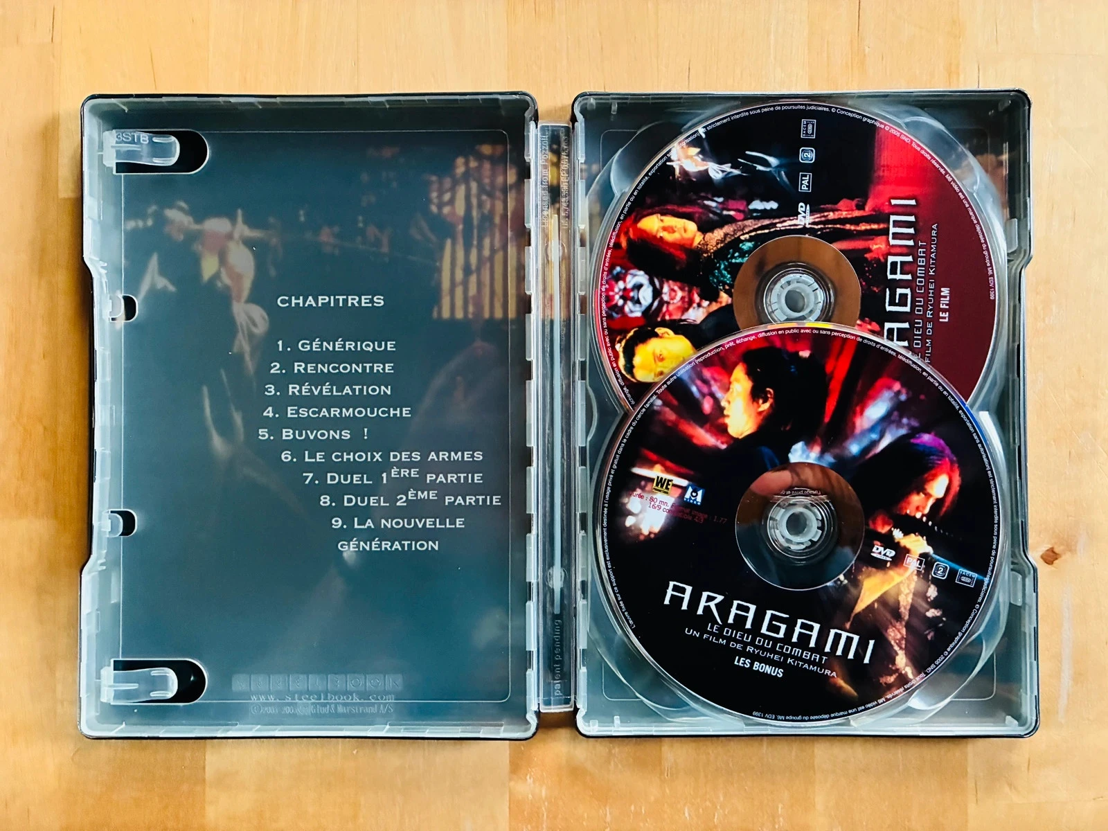 Steelbook 2 DVD Aragami el dios de la lucha edición coleccionista. – photo 2